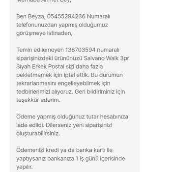 Hepsiburada'da FLO Satıcısında Asılsız Sebeple Sipariş İptali