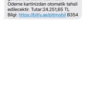 PTT Kargo Sahte Kargo Mesajı