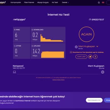 Netspeed İnternetsiz Hizmet Veren Firma
