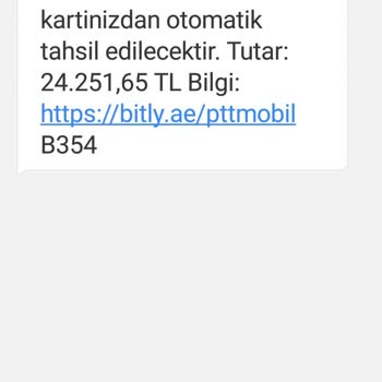 Hrahimemtal PTT Kargo Gelen Mesaj Şikayet