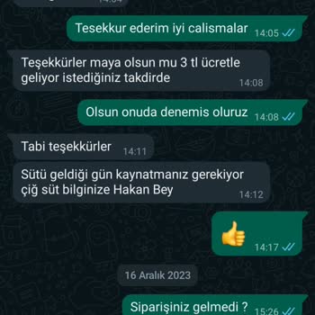 Berk Süt Mamülleri Süt Kalitesi Düşük