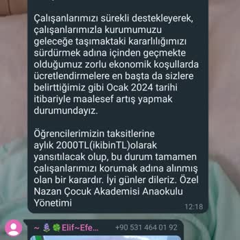 Milli Eğitim Bakanlığı (MEB) Okul Ücretinde Haksız Artış Sorunu