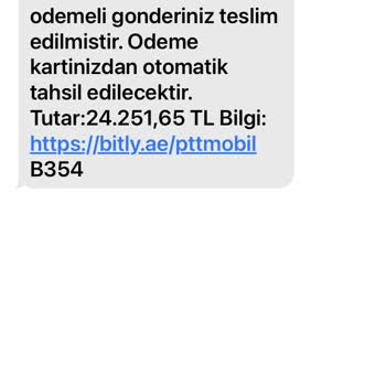 PTT Kargo Şikayeti Ve Yanlış Tahsilat Şikayeti