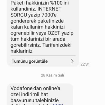 Vodafone Çevrimiçi Başvuru Sürecinde Yaşanan Mağduriyet