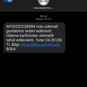 PTT Kargo Dikkat Gereğini Yapılsın