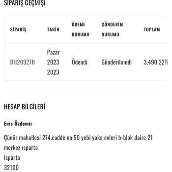 Doğtaş Mobilya İnternetten Halı Siparişi Gecikmesi Ve İptal Talebi
