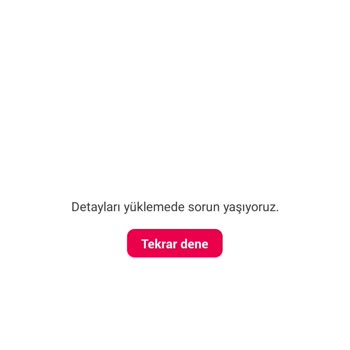 Yemeksepeti Detayları Yüklemede Sorun Yaşıyoruz Hatası