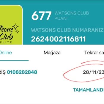 Watsons Mağazasından Sipariş İadesinde Yaşanan Sorunlar
