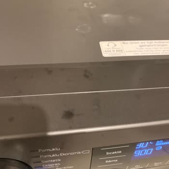 Beko İnox Çamaşır Makinesi Renk Atması
