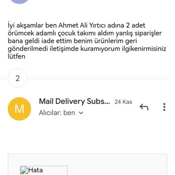 Only Trend Wear Ürünlerim Gelmedi Ödemeyi Yaptım