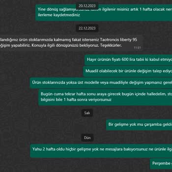 Elektromanya-Arena Garanti Değişim Yapmamak İçin Beni Oyalıyor