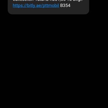 PTT Kargo Sahte Kargo Mesajıyla Mağduriyetim