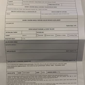 Aztek Teknoloji Ürünleri Ticaret A. Ş. Ve JBL Den Şikayetçiyim