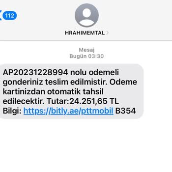 PTT Kargo Ve PTT Mobil Üzerinden Haksız Borçlandırma Gereği Yapılsın