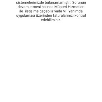 Vodafone Hattımın Kullanıma Kısıtlanması