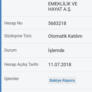 HDI Fiba Emeklilik Poliçesi İptali Ve Para İadesi