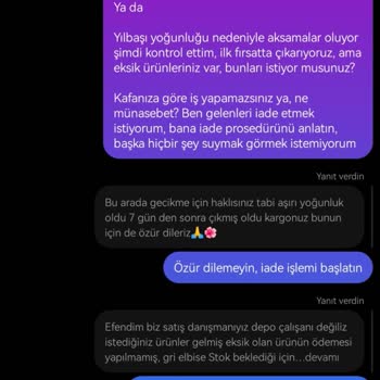 Kargoda Kaybolan Sabır: Viyamoda.com