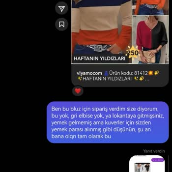 Kargoda Kaybolan Sabır: Viyamoda.com
