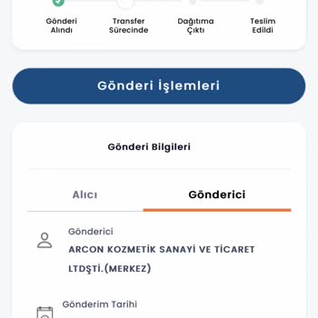 Arcon Kozmetik İade Sorunu Acil Çözüm