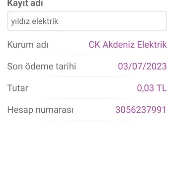 CK Enerji Akdeniz Elektrik Bebekli Eve Elektrik Kesintisi