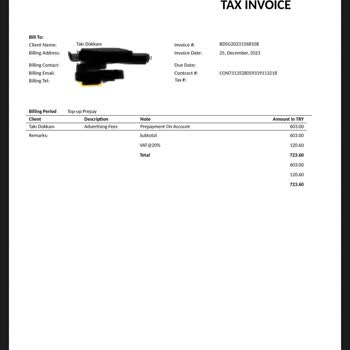 TikTok Reklam Hesabı Para İadesi