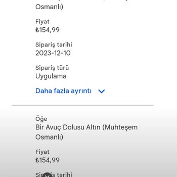 Google Play Store Geri Ödeme Sorunu