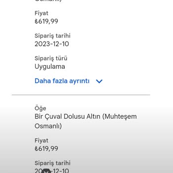 Google Play Store Geri Ödeme Sorunu