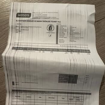 Watsons Ürünlerim Teslim Edilmedi