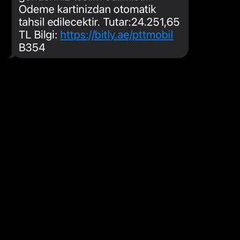 PTT Kargo Sahte Kargo SMS Hrahımemtal