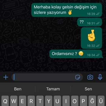 NOMARC Değişim Talebinde Bulunuyorum