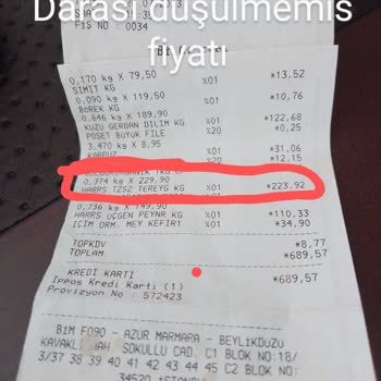 File Market Tereyağı Yanıltıcı Fiyatları