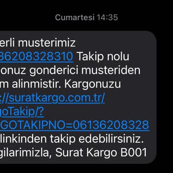 Sürat Kargo Zamanında Teslim Edilmeyen Kargo Hizmeti