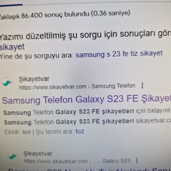 Samsung S23 Fe. Alma Yın Aldırmayın