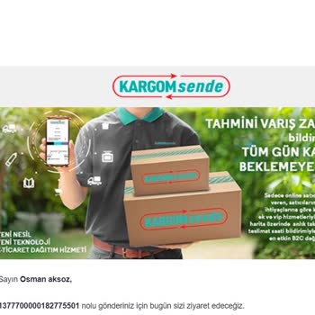 Kargomsende Kargo Teslim Edilmiyor