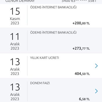 Yapı Kredi Bankası Yıllık Kart Ücreti
