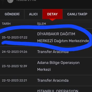 DS Damat Siparişim Kargom Sende Tarafından Teslim Edilmiyor!