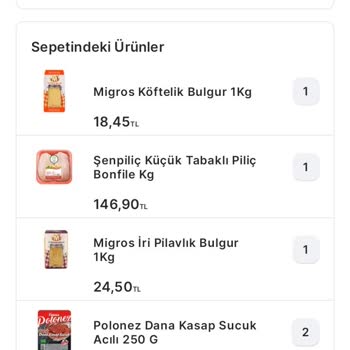 Migros Eksik Ürün Gönderiyor