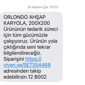 Vivense'den 9 Aydır Telim Alamadığım 200x200 Yatak Adına Şikayetçiyim