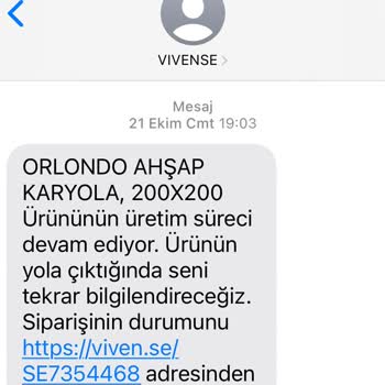 Vivense'den 9 Aydır Telim Alamadığım 200x200 Yatak Adına Şikayetçiyim