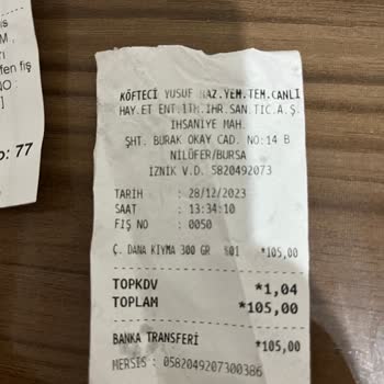 Köfteci Yusuf Kıyma Yerine Yağ Göndermiş