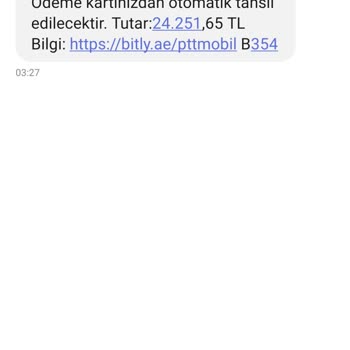 PTT Kargo PTT Şikayet Anlamsız Gelen Mesaj Kargo Bedeli