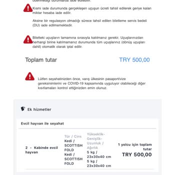 Five Bilet Pet Ücretinde 3 Kat Fiyat Ve İptal Sorunu