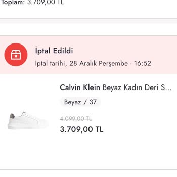 Boyner Online Sipariş Mağduriyeti