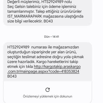Marmara Park Boyner Şubesi Telefonlarına Bakmıyor