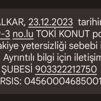 Halkbank TOKİ Poliçe Ödeme Sorunu