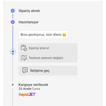 Sesam Grup Sipariş Teslim Sürecinde Yaşanan Gecikmeler