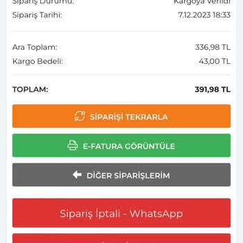 Haydi Giy Kargo Ücreti