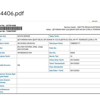 Samsung Çamaşır Makinesi Yetkili Servis Bayi İlgisizliği