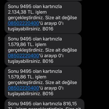 Lidio Ödeme Hizmetleri Kartımdan İzinsiz Para Çekilmesi