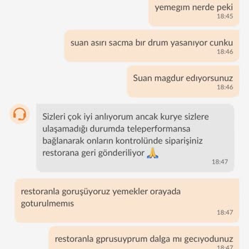 Trendyol Yemek Mağduriyeti Çözüm Bekliyorum
